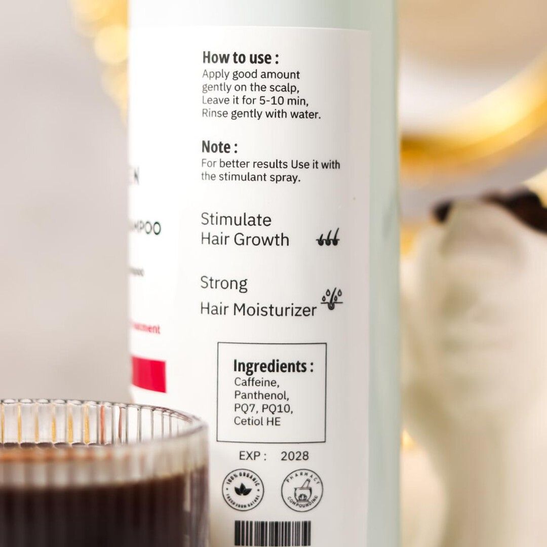 Shaden Caffeine Shampoo